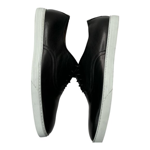 To Boot New York Black Leather Winters Low Top Sneakers Men’s 10.5 Casual Shoes - Picture 3 of 13